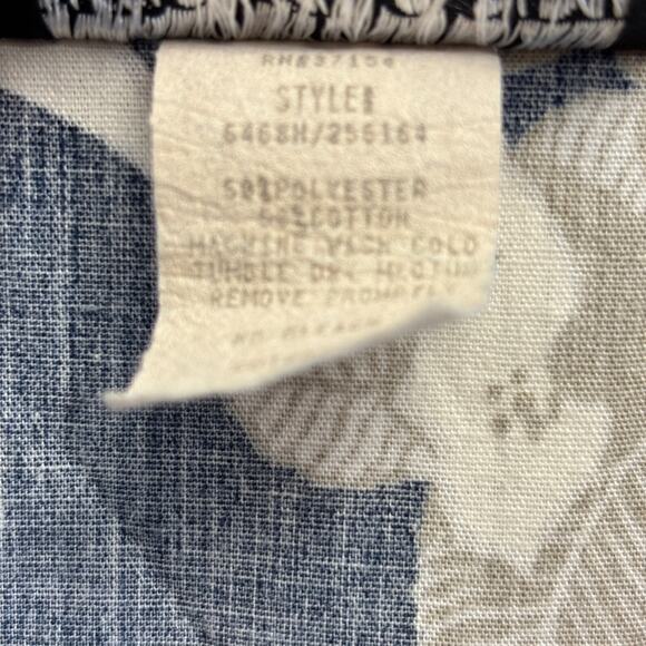 Vintage Women's PK's Kloset Tropical 80s Collared Sundress Floral Summer Preppy - Picture 6 of 8